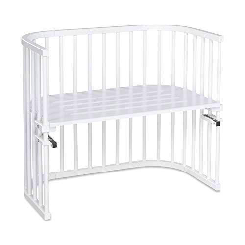 Babybay maxi 160102- Cuna de colecho multiusos lacada en color blanco [importado de Alemania]