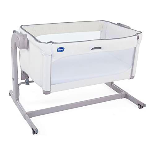 Cunas marca CHICCO. Modelo Cuna Next2Me Magic White Snow