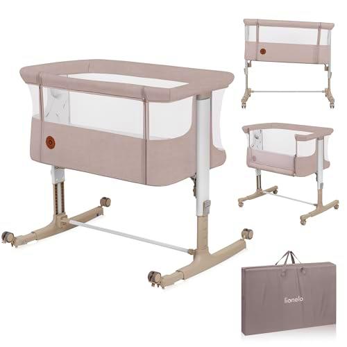 lionelo Aurora Cuna 3 en 1 hasta 9 kg, Cuna de colecho